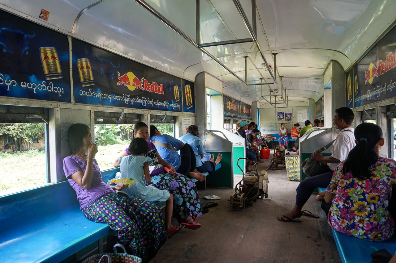 Yangon Circular Railroad Ride
